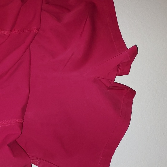 St Johns Bay Skort Skirt Maroon Color With Belt - Picture 7 of 7